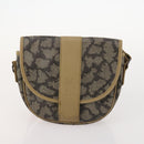 SAINT LAURENT Shoulder Bag PVC 4 Set Gray White Auth fm5241-14