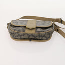 SAINT LAURENT Shoulder Bag PVC 4 Set Gray White Auth fm5241-18