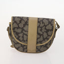 SAINT LAURENT Shoulder Bag PVC 4 Set Gray White Auth fm5241-20