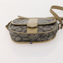 SAINT LAURENT Shoulder Bag PVC 4 Set Gray White Auth fm5241-24
