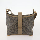 SAINT LAURENT Shoulder Bag PVC 4 Set Gray White Auth fm5241-8
