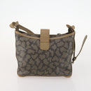 SAINT LAURENT Shoulder Bag PVC 4 Set Gray White Auth fm5241-9