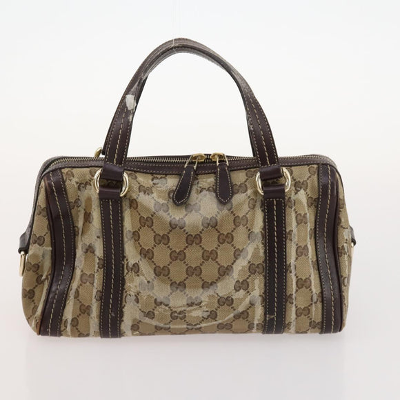 GUCCI GG Supreme Micro GG Crystal Bag Coated Canvas PVC 5 Set Black Auth fm5242