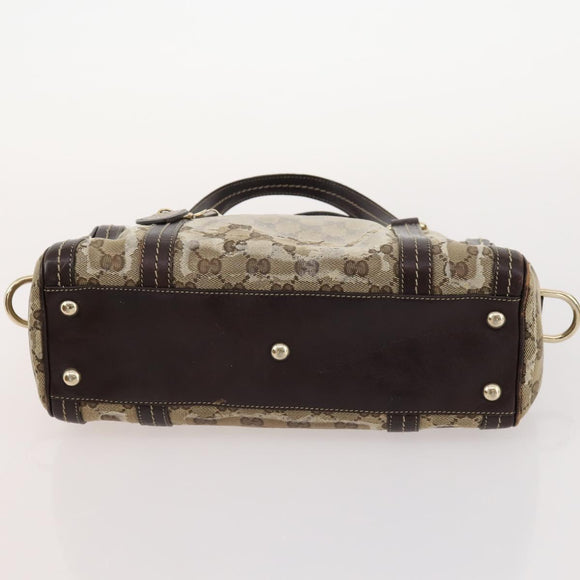 GUCCI GG Supreme Micro GG Crystal Bag Coated Canvas PVC 5 Set Black Auth fm5242