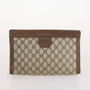 GUCCI GG Supreme Micro GG Crystal Bag Coated Canvas PVC 5 Set Black Auth fm5242-22