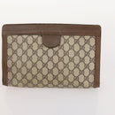 GUCCI GG Supreme Micro GG Crystal Bag Coated Canvas PVC 5 Set Black Auth fm5242-23