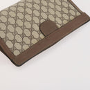 GUCCI GG Supreme Micro GG Crystal Bag Coated Canvas PVC 5 Set Black Auth fm5242-24