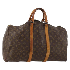 LOUIS VUITTON Monogram Keepall 50 Boston Bag M41426 LV Auth fm5247