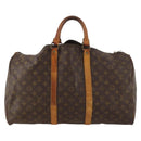 LOUIS VUITTON Monogram Keepall 50 Boston Bag M41426 LV Auth fm5247-13