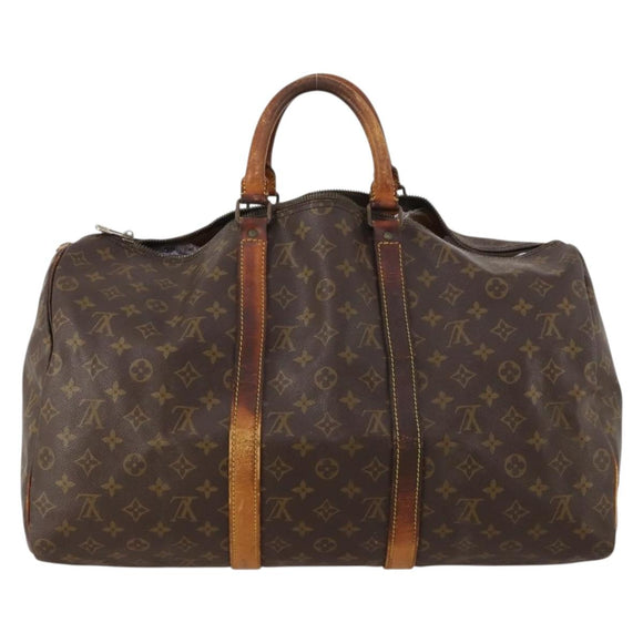 LOUIS VUITTON Monogram Keepall 50 Boston Bag M41426 LV Auth fm5247