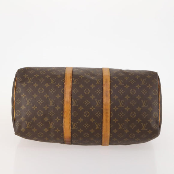 LOUIS VUITTON Monogram Keepall 50 Boston Bag M41426 LV Auth fm5247