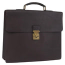 LOUIS VUITTON Taiga Serviette Moskova Business Bag Ardoise M30032 Auth fm5250-1