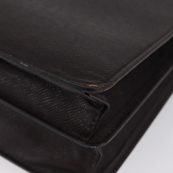 LOUIS VUITTON Taiga Serviette Moskova Business Bag Ardoise M30032 Auth fm5250