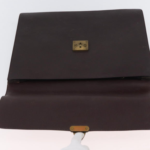 LOUIS VUITTON Taiga Serviette Moskova Business Bag Ardoise M30032 Auth fm5250