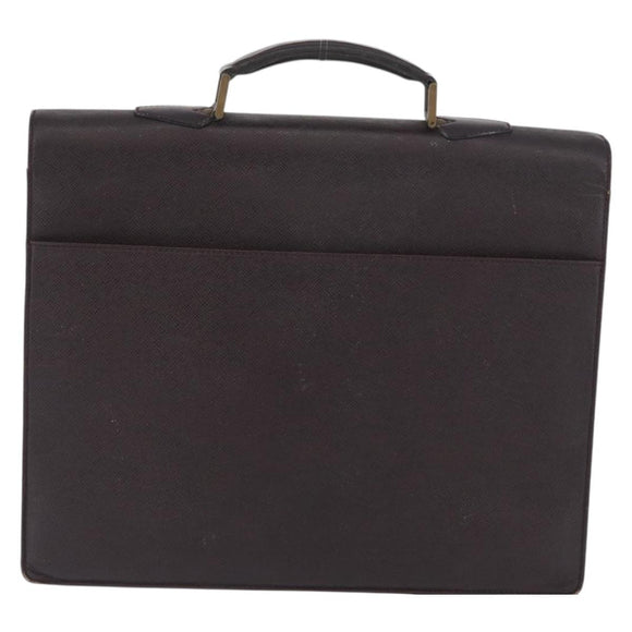 LOUIS VUITTON Taiga Serviette Moskova Business Bag Ardoise M30032 Auth fm5250
