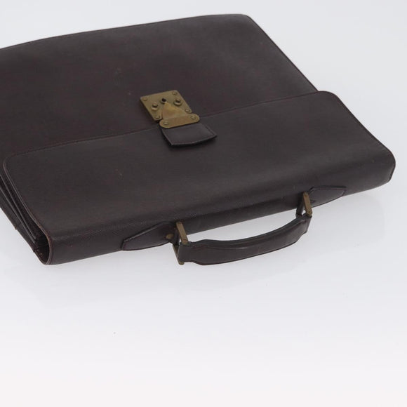 LOUIS VUITTON Taiga Serviette Moskova Business Bag Ardoise M30032 Auth fm5250