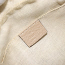 GUCCI Soho Shoulder Bag Leather Beige Gold 308361 Auth fm5252-19
