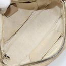 GUCCI Soho Shoulder Bag Leather Beige Gold 308361 Auth fm5252-10