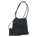 GUCCI GG Canvas Shoulder Bag Black Gold 002 1119 Auth fm5253-1