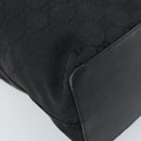 GUCCI GG Canvas Shoulder Bag Black Gold 002 1119 Auth fm5253-13