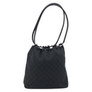 GUCCI GG Canvas Shoulder Bag Black Gold 002 1119 Auth fm5253-2