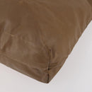 CHANEL COCO Mark Tote Bag Vinyl Brown CC Auth fm5255-10