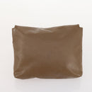 CHANEL COCO Mark Tote Bag Vinyl Brown CC Auth fm5255-18