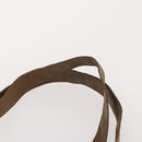 CHANEL COCO Mark Tote Bag Vinyl Brown CC Auth fm5255-8