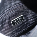 PRADA Shoulder Bag Nylon Black Silver Auth fm5260-23