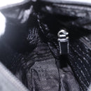 PRADA Shoulder Bag Nylon Black Silver Auth fm5260-25