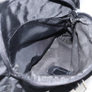 PRADA Shoulder Bag Nylon Black Silver Auth fm5260-28