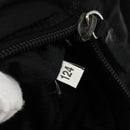 PRADA Shoulder Bag Nylon Black Silver Auth fm5260-12