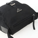 PRADA Shoulder Bag Nylon Black Silver Auth fm5260-6