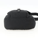 PRADA Shoulder Bag Nylon Black Silver Auth fm5260-5