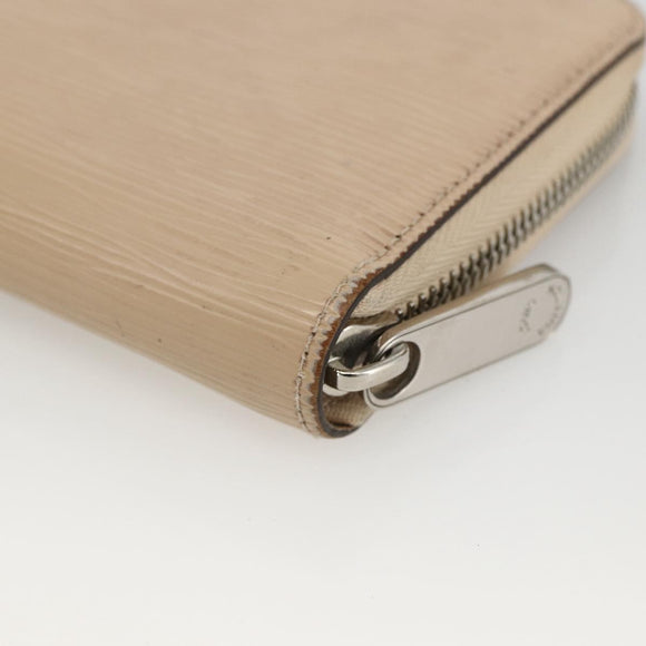 LOUIS VUITTON Epi Zippy Wallet Lange Geldbörse Jeanne Pale LV Auth fm5263
