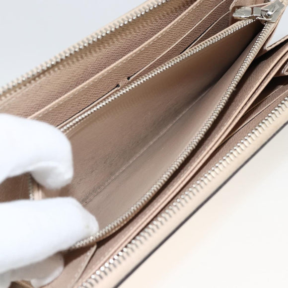 LOUIS VUITTON Epi Zippy Wallet Lange Geldbörse Jeanne Pale LV Auth fm5263