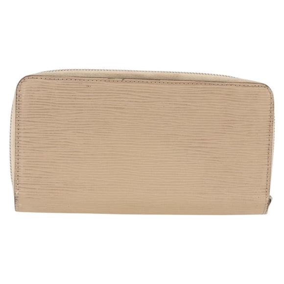 LOUIS VUITTON Epi Zippy Wallet Lange Geldbörse Jeanne Pale LV Auth fm5263