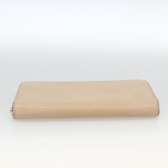 LOUIS VUITTON Epi Zippy Wallet Lange Geldbörse Jeanne Pale LV Auth fm5263