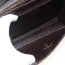 Christian Dior Trotter Canvas Shoulder Bag Beige Gold Auth fm5276-12