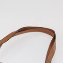 CELINE Macadam Canvas Tote Bag PVC Beige Gold Auth fm5278-8