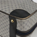 GUCCI Micro GG Supreme Hand Bag PVC Navy Gold 002 39 4330 Auth fm5279-9