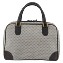 GUCCI Micro GG Supreme Hand Bag PVC Navy Gold 002 39 4330 Auth fm5279-2