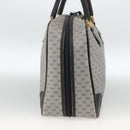 GUCCI Micro GG Supreme Hand Bag PVC Navy Gold 002 39 4330 Auth fm5279-3