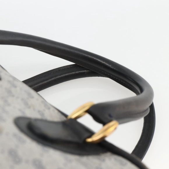 GUCCI Micro GG Supreme Hand Bag PVC Navy Gold 002 39 4330 Auth fm5279