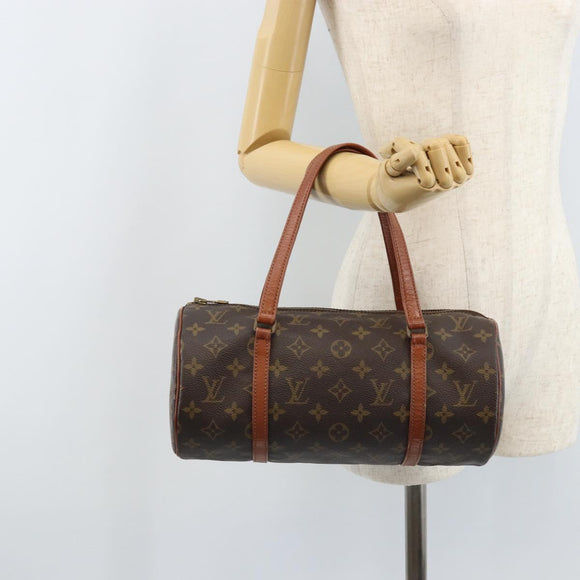 LOUIS VUITTON Monogram Papillon 30 Hand Bag M51385 LV Auth fm5284A