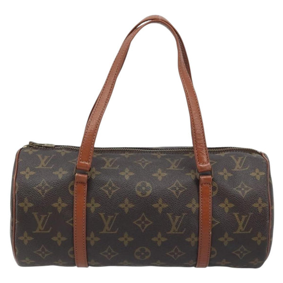 LOUIS VUITTON Monogram Papillon 30 Hand Bag M51385 LV Auth fm5284A
