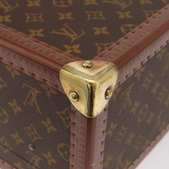 LOUIS VUITTON Monogram Bisten 50 Trunk M21328 LV Auth fm5300