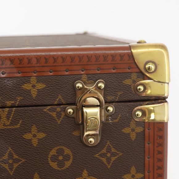 LOUIS VUITTON Monogram Bisten 50 Trunk M21328 LV Auth fm5300