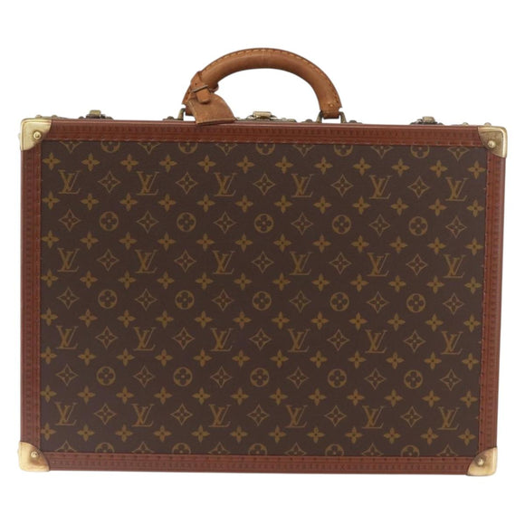 LOUIS VUITTON Monogram Bisten 50 Trunk M21328 LV Auth fm5300