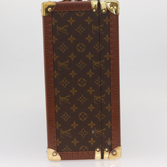 LOUIS VUITTON Monogram Bisten 50 Trunk M21328 LV Auth fm5300